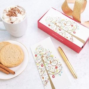 2/$17 Papyrus Holiday Glitter Cards Boxed, 16-Count